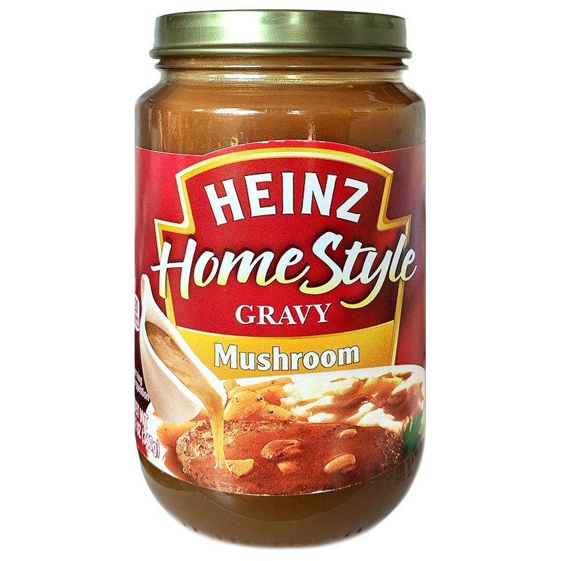 临期】美国亨氏牌蘑菇味调味汁HEINZ HOME STYLE MUSHROOM GRAVY - 图0