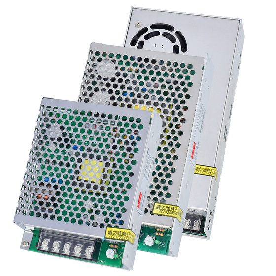 明伟S-50W/75/120/150/350W变压器开关电源220转24V12V直流模块5V