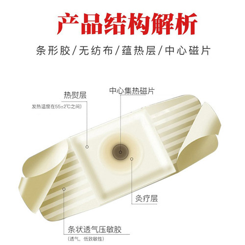 汉磁 肩痛贴适用于肩周炎  1盒2贴装 型号HC-B - 图2