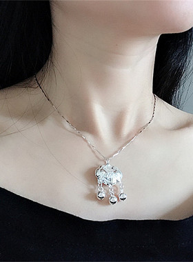 小众如意平安送女朋友长命锁