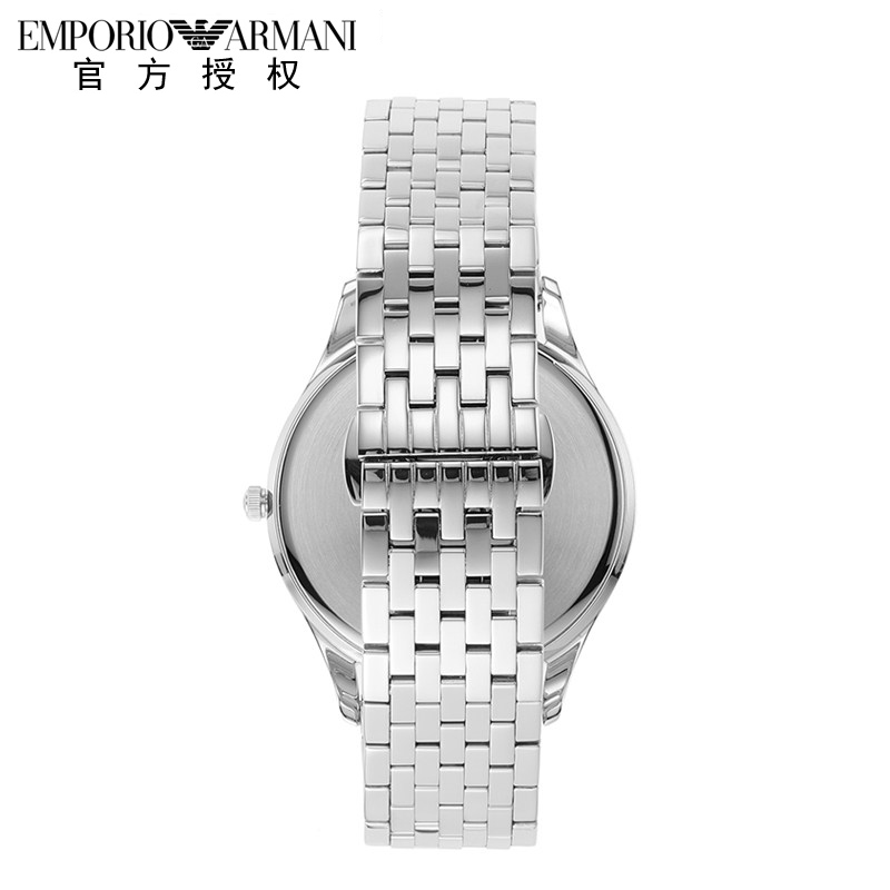 EmporioArmani阿玛尼手表男时尚大气休闲商务钢带石英腕表AR11285