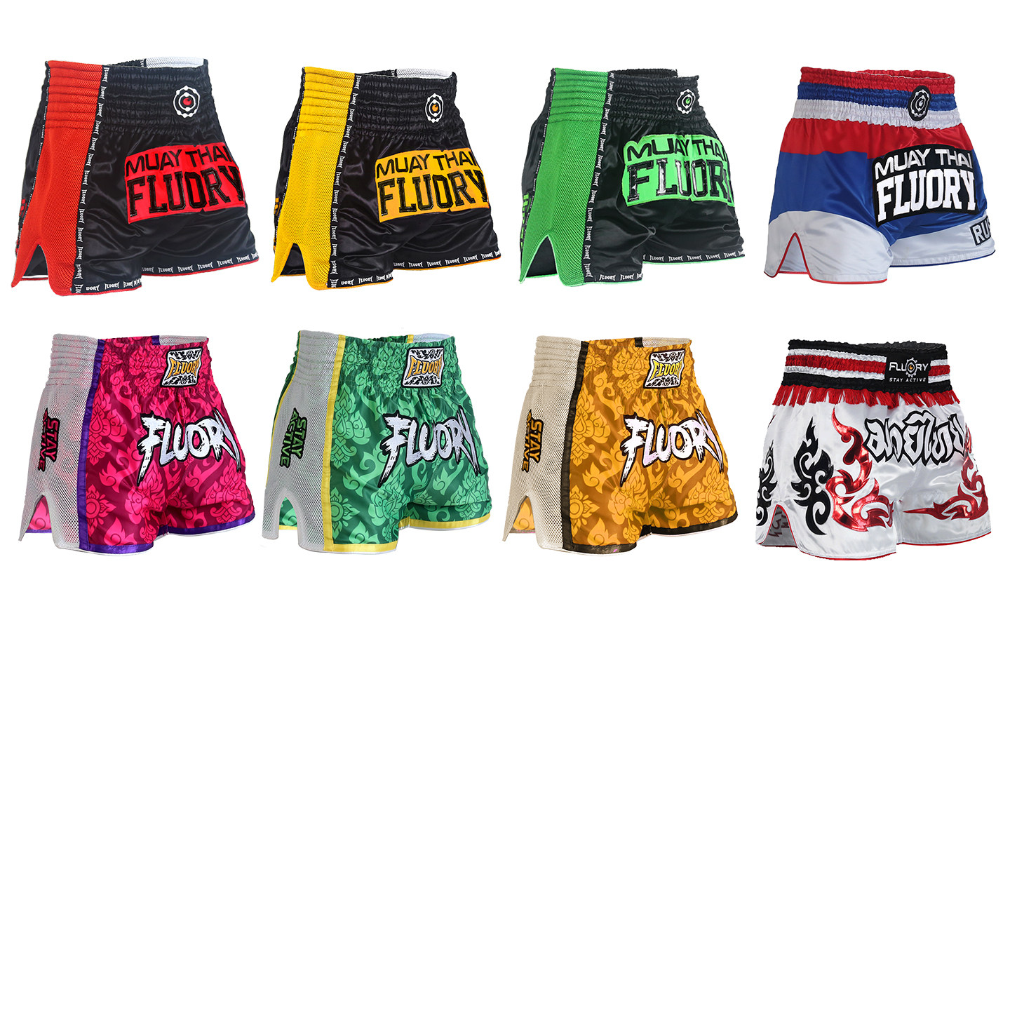 FLUORY搏击训练比赛泰拳拳击短裤男女休闲儿童散打拳击服断码清仓,淘宝优惠券,粉丝福利购,淘宝优惠卷