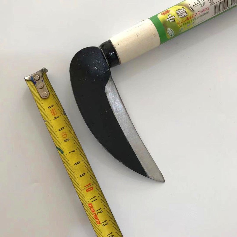包邮园林割草小镰刀割菜挖野菜小刀锰钢迷你短柄木柄家用韭菜神器,淘宝优惠券,粉丝福利购,淘宝优惠卷