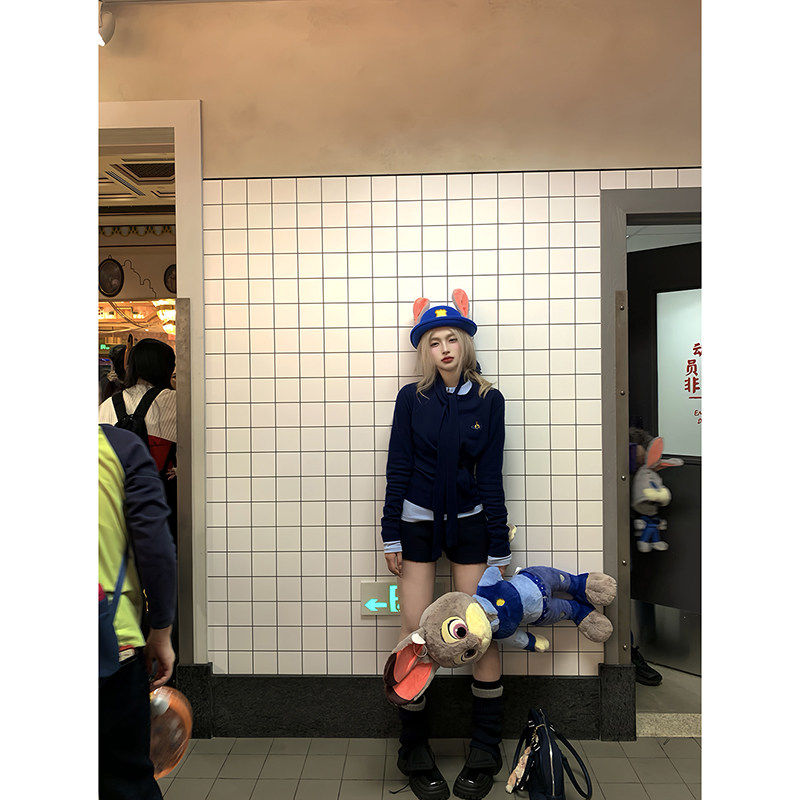 Thas9i九亿 美式甜豆 慵懒风软糯刺绣毛衣女秋冬针织开衫两穿外套,淘宝优惠券,粉丝福利购,淘宝优惠卷