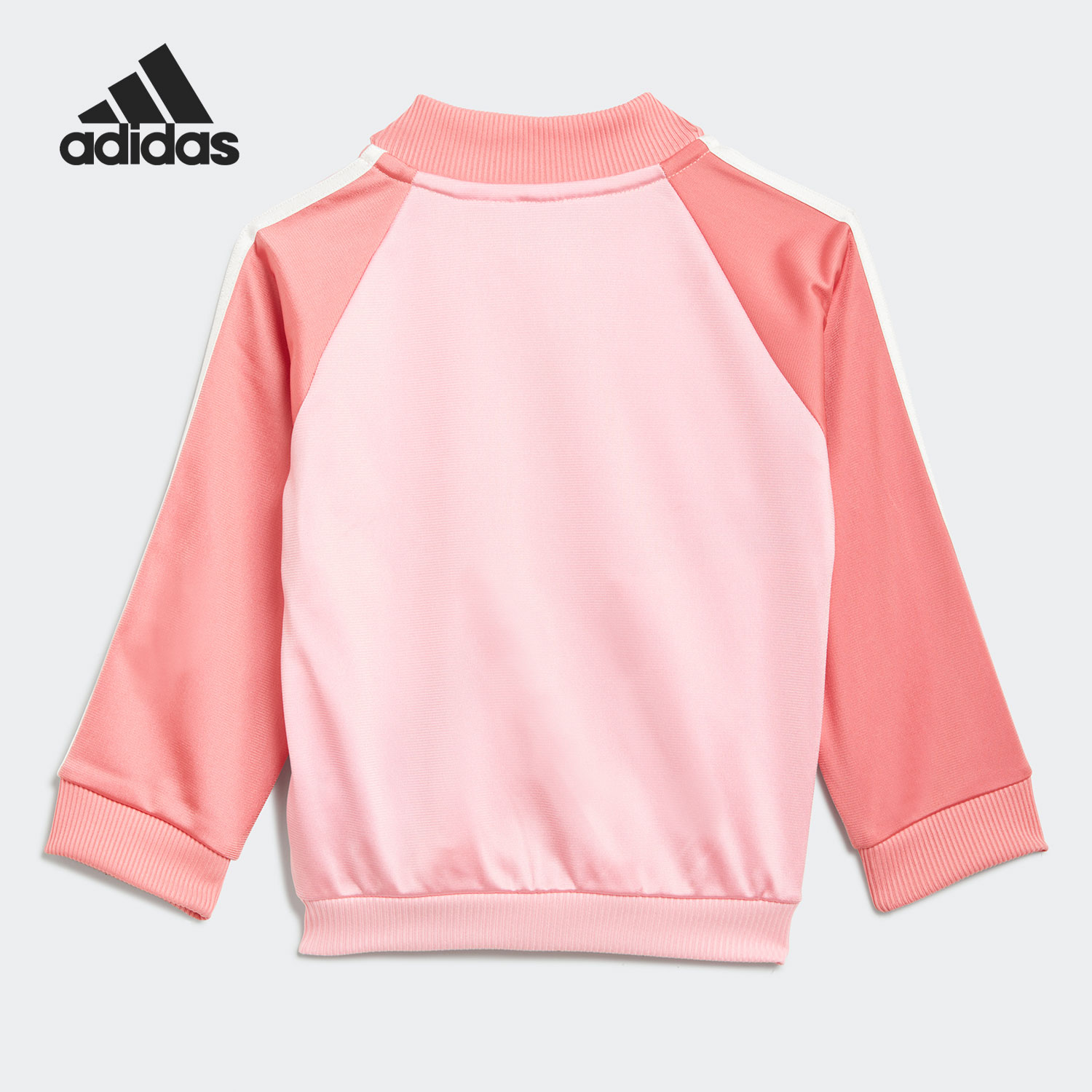 Adidas/阿迪达斯正品春秋婴童经典三条纹运动外套套装 GN3948