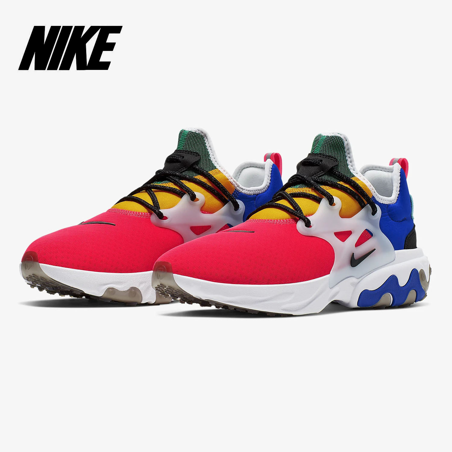 Nike/耐克正品Presto React 男女泡棉机能缓震运动跑步鞋 CK2956 - 图0