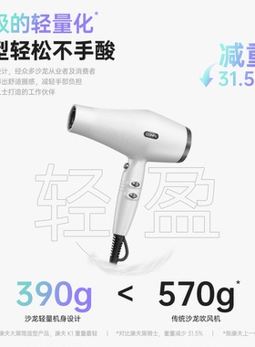 康夫沙龙等离子护发高速吹风机