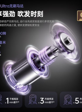 康夫F9Pro高速吹风机等负离子护发速干家用强力2026新款电吹风筒