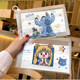 Waterproof big eared dog cute cartoon star dailu storage bag