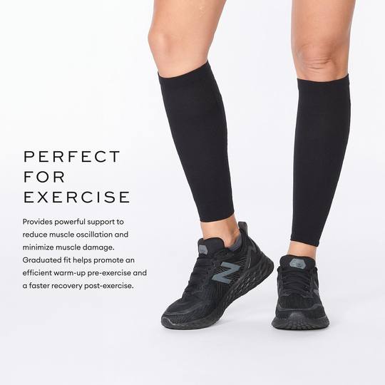 Zenssia德国工艺杜邦运动压力小腿套防水肿护飞行压缩腿套男女