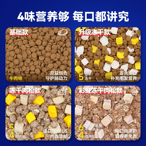 巴哥犬狗粮成犬专用小型哈巴沙皮全价京巴狗八哥冻干狗粮10斤 - 图3