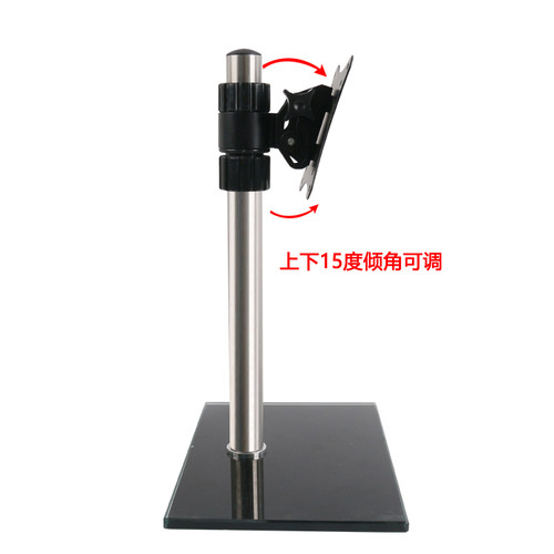 17-32寸电脑液晶显示器触屏底座旋转折叠升降增高通用桌面支架 - 图0