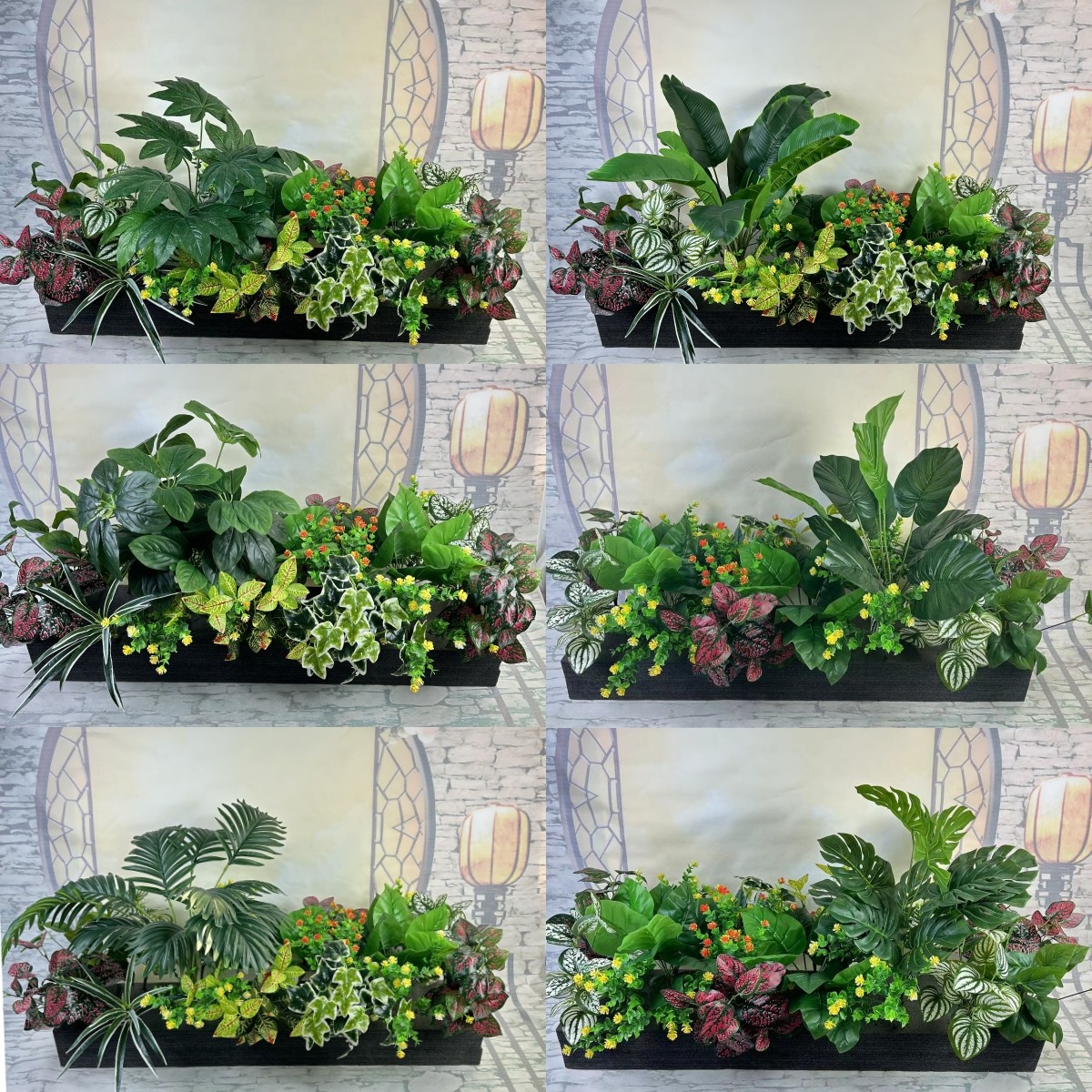 仿真摆设植物隔断绿植摆件仿真绿植办公室客厅造景装饰四季常青树,淘宝优惠券,粉丝福利购,淘宝优惠卷