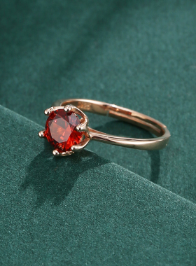 女925纯银日韩开口设计戒指