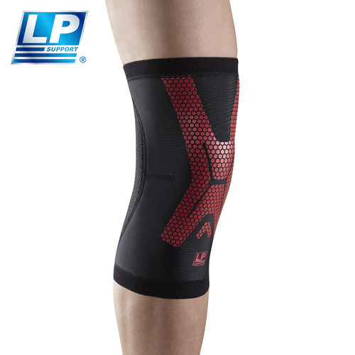 LP CT71 运动护膝 健身篮网排足羽毛球膝盖护具 透气防滑 - 图0