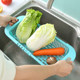 Telescopic sink storage rack bowl dish drain rack kitchen bowl
