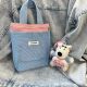 Portable toiletry bag, travel swimming cosmetic bag, portable travel waterproof mesh bathing fitness beach bag storage bag