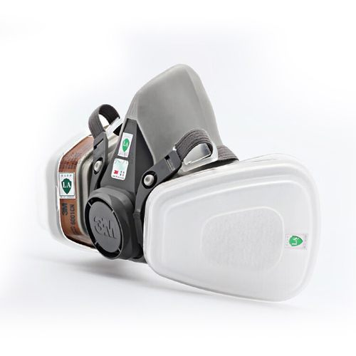 3M620P防护防毒面具620E防化工喷漆装修防尘6200双罐呼吸防护套装 - 图0