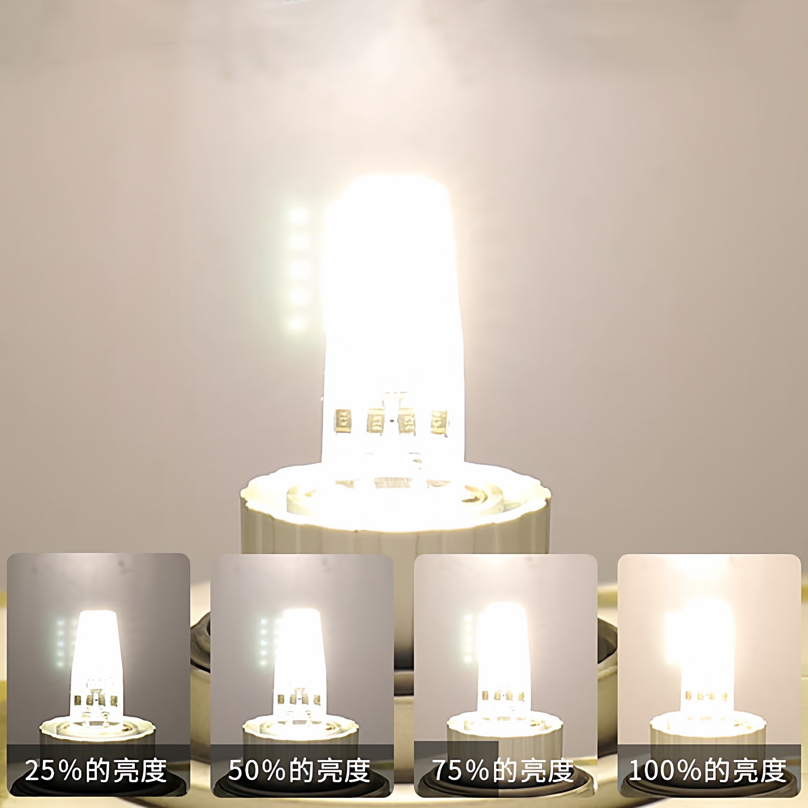 GY6.35粗脚led灯珠12V24V机床船舶插脚小灯泡高亮室内调光led光源,淘宝优惠券,粉丝福利购,淘宝优惠卷