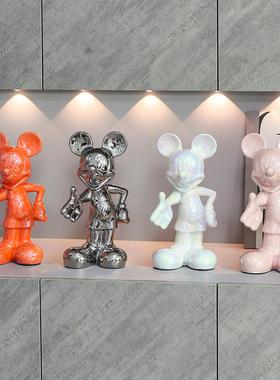 网红轻奢迎宾米奇摆件