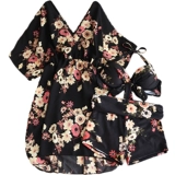 Купальник, комплект, длинная юбка, большой размер, 3 предмета, свободный крой, средней длины