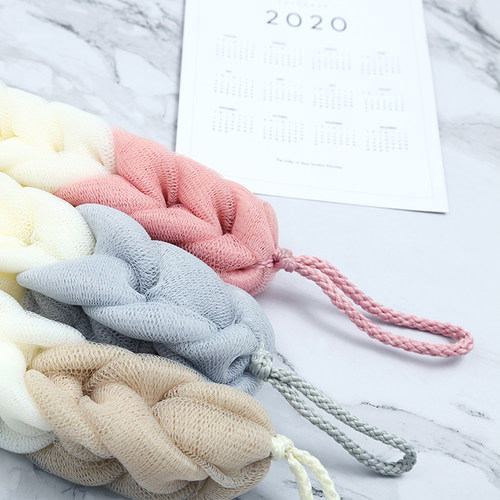 沐浴条搓澡巾洗澡巾拉背条长条成人搓背巾沐浴球泡沫强力搓泥神器 - 图2