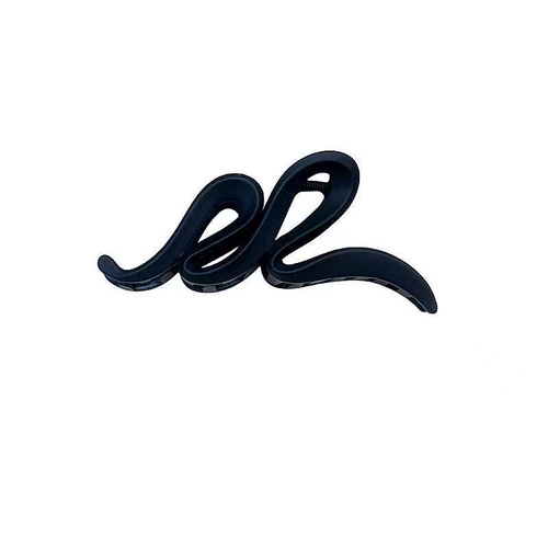 Большая волнистая заколка-крабик, заколка для волос, акула, аксессуар для волос, изысканный стиль, новая коллекция