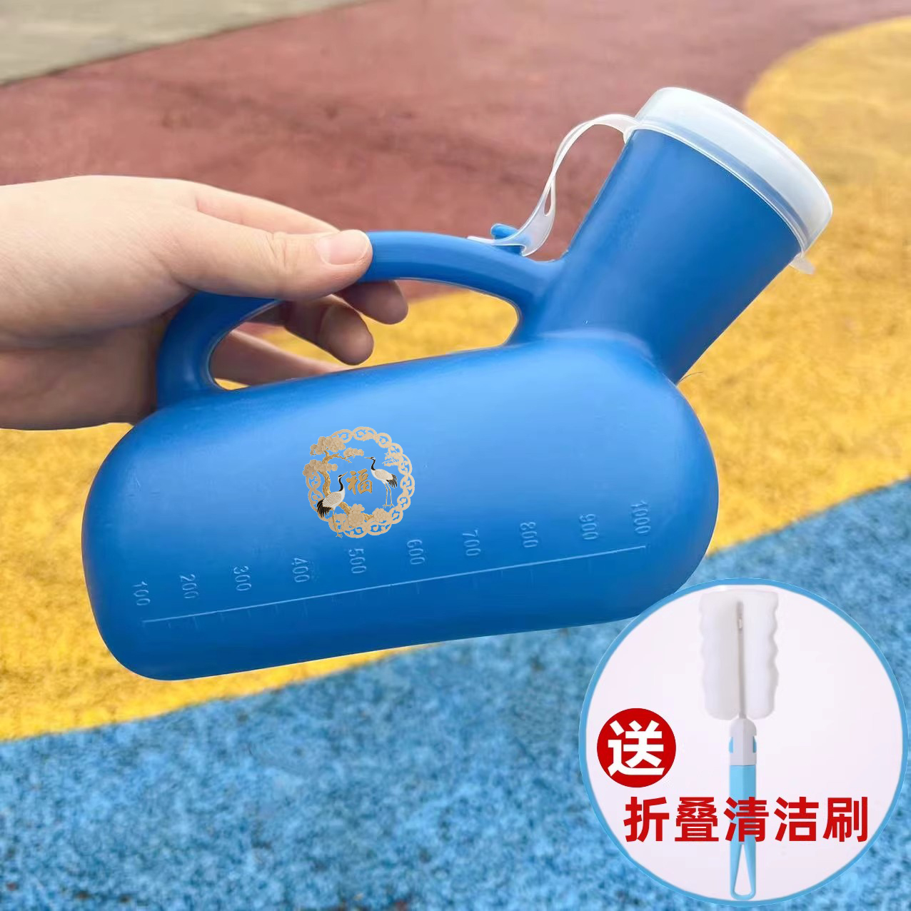 加厚男士尿壶大容量成年人老人卧床夜壶防臭小便壶家用尿桶接尿器 - 图1