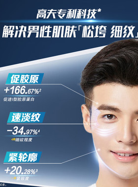 高夫男士锐智多效焕肤保湿乳液