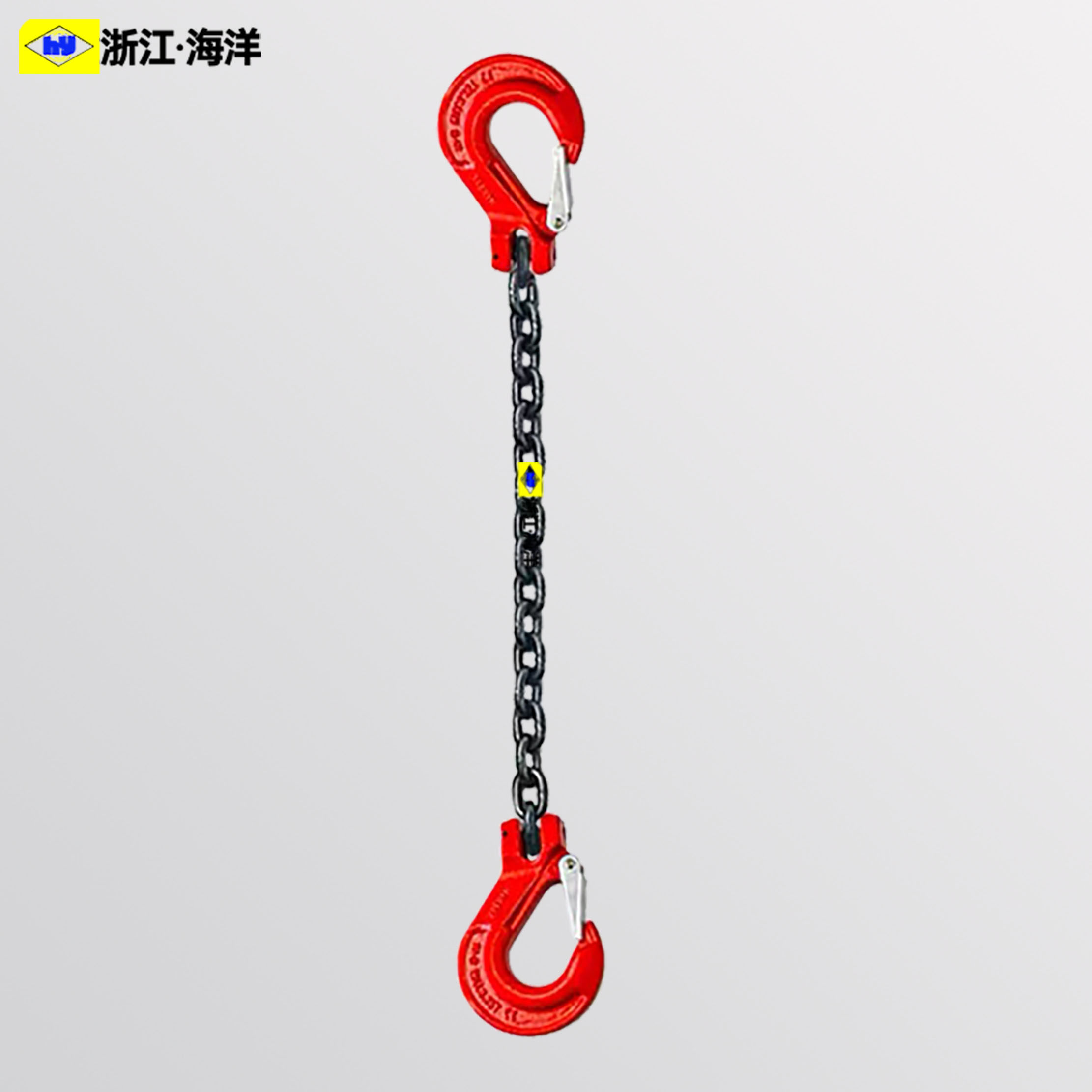 起重链条索具双头吊钩吊环组合吊链单腿吊具吊车羊角挂钩吊装工具,淘宝优惠券,粉丝福利购,淘宝优惠卷