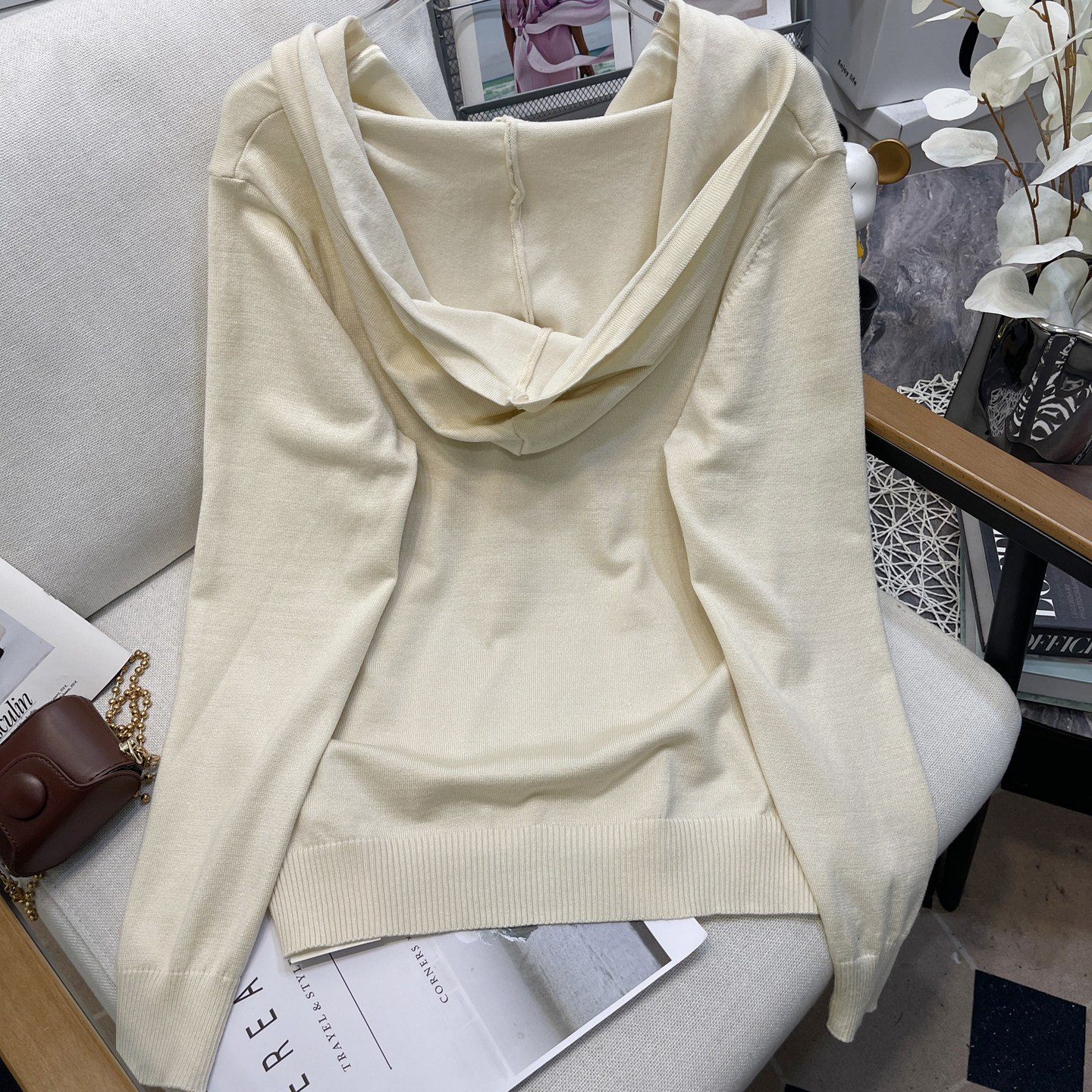 胡子叔大码女装秋季新款连帽套头针织衫胖mm韩系百搭减龄毛衣帽衫,淘宝优惠券,粉丝福利购,淘宝优惠卷