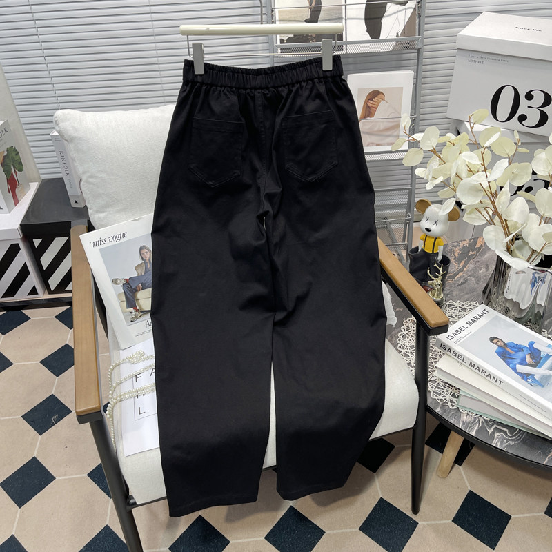 胡子叔大码女装2025春季新款水洗棉哈伦裤女胖mm显瘦宽松休闲裤子,淘宝优惠券,粉丝福利购,淘宝优惠卷