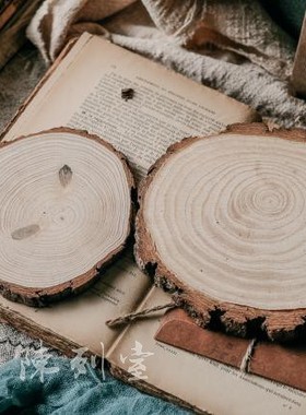 zakka杂货小木片复古网店拍照