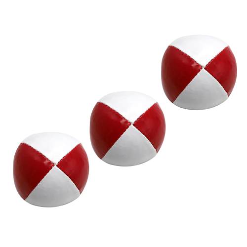 120g专业杂耍球小丑手抛球手技球红黄蓝表演道具Juggling Balls - 图2