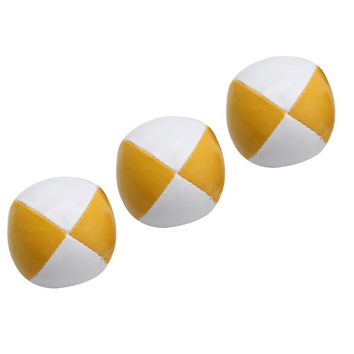 120g专业杂耍球小丑手抛球手技球红黄蓝表演道具Juggling Balls - 图1