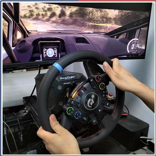 Fanatec csldd pro盘改装 13寸14寸自选通用盘标配磁吸拨片可代工 - 图1