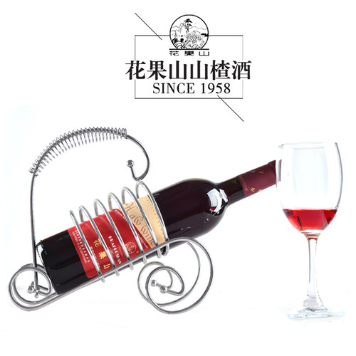 花果山山楂酒750ML*6瓶果酒整箱老味道水果红酒低度喜庆婚宴用酒 - 图2