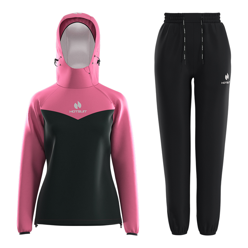 后秀HOTSUIT暴汗服女套装秋季运动跑步健身瑜伽舞蹈爆汗服女秋天 - 图3