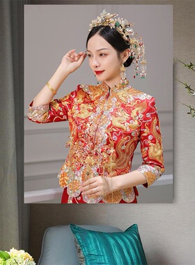 客厅中式是测试推荐婚纱装饰画