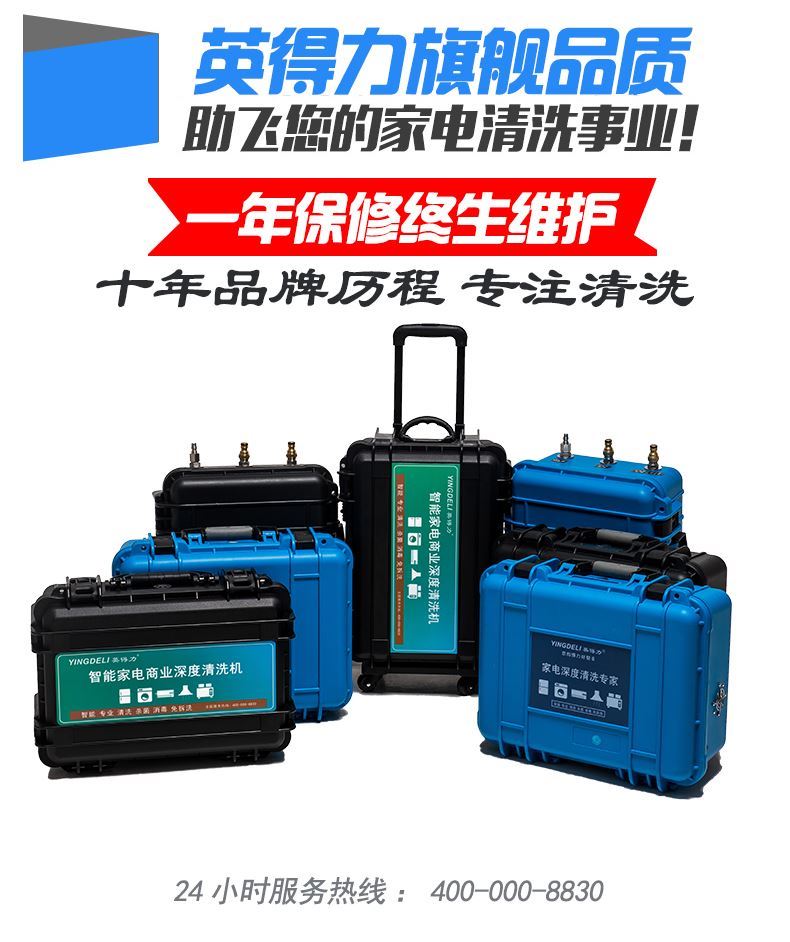 高温高压蒸汽清洁机家电清洗机多功能一体机商用洗空调油烟机设备 - 图2