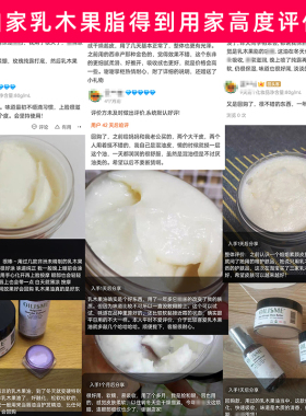 OILISME东非乌干达纯乳木果脂20g