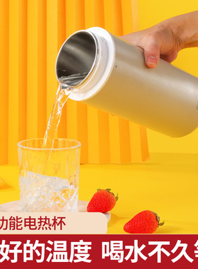 电热水杯加热迷你养生杯便携