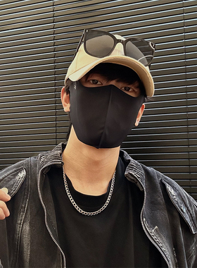 黑纯色弯檐鸭舌棒球帽子男女基础