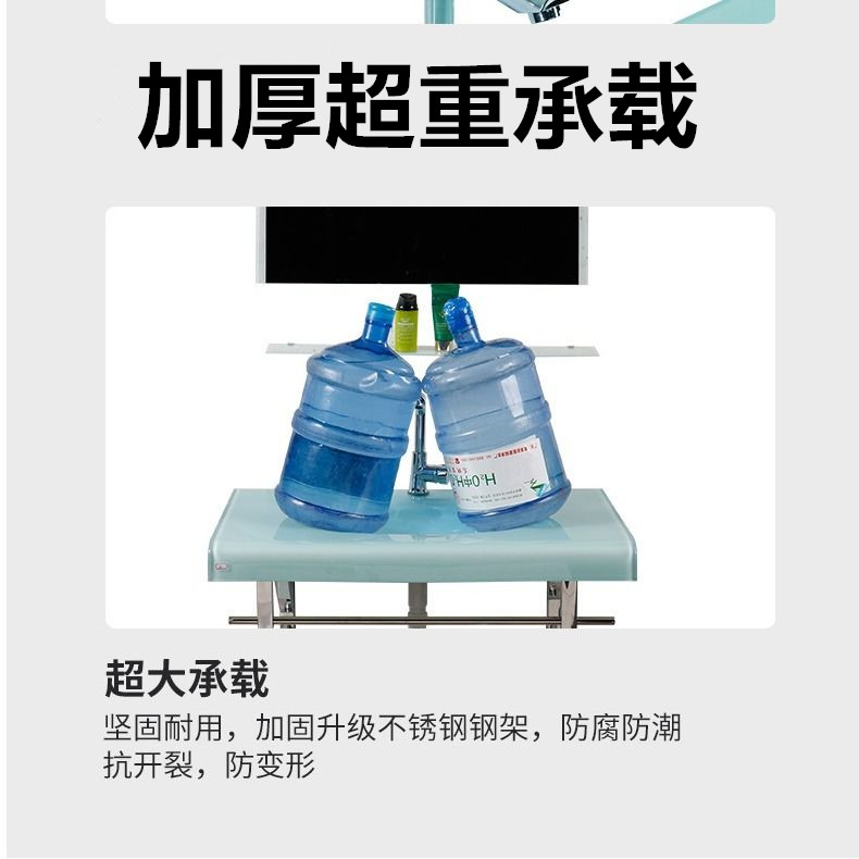 202挂墙试洗脸盆支架304不锈钢架子钢化玻璃洗手盆支架陶瓷盆支架 - 图1