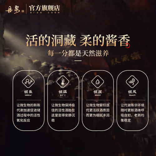 加量不加价】丹泉洞藏10加量装50度酱香型白酒558mL*6 整箱口粮酒 - 图3