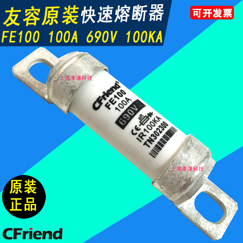 Cfriend友容熔断器FE100-80-63-50-45-40-35 690VAC/DC 100A-80A - 图0