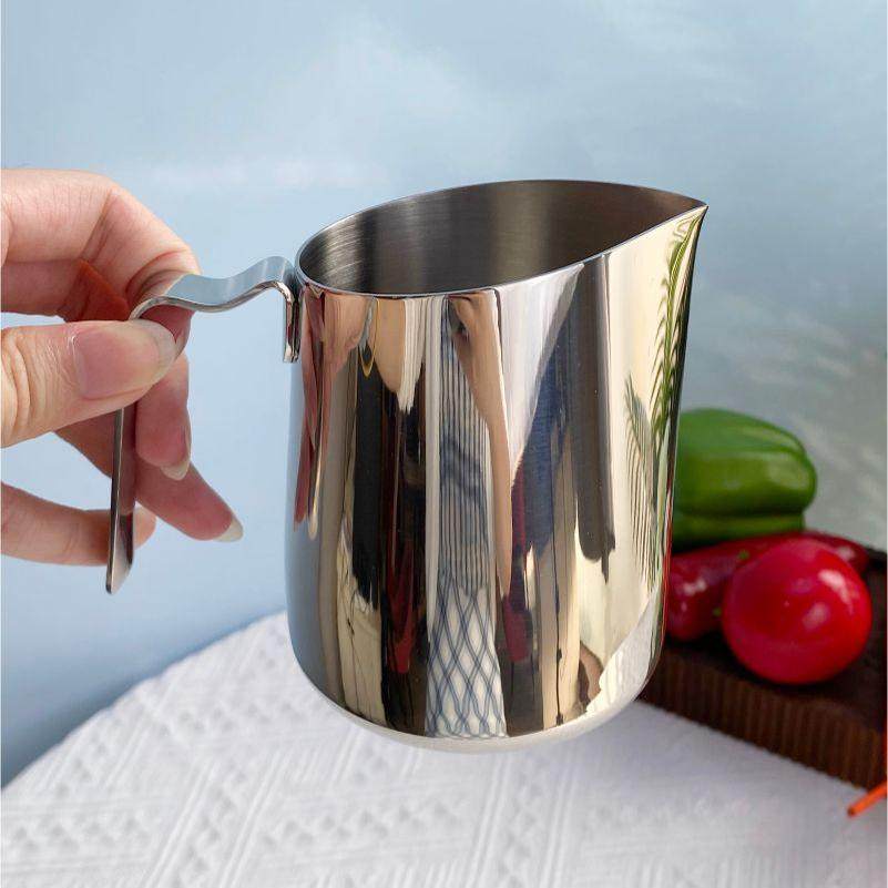 外贸出美国304不锈钢拉花杯缸尖嘴奶缸花式咖啡杯打奶泡杯奶茶壶,淘宝优惠券,粉丝福利购,淘宝优惠卷