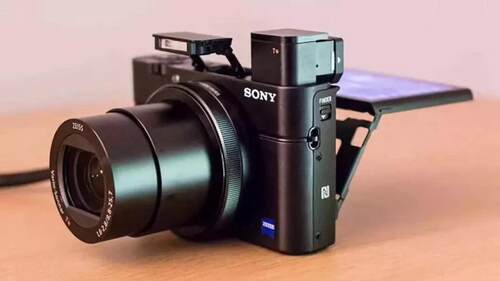 适用于索尼屏幕贴膜黑卡7 RX100M7 M5 M6 ZV1 m2高清防爆钢化膜 - 图2