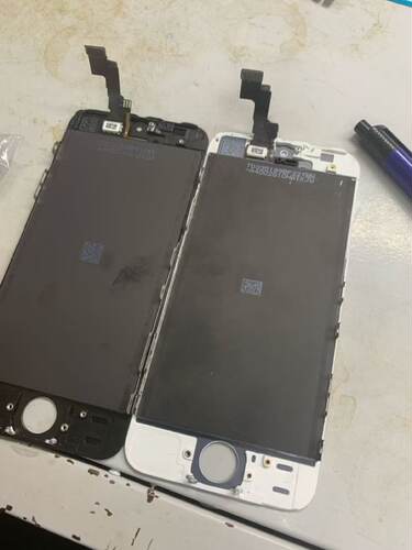 适用于苹果5代 5s 5c  se1代原装屏幕纯原装拆机后压盖板屏幕总成 - 图1
