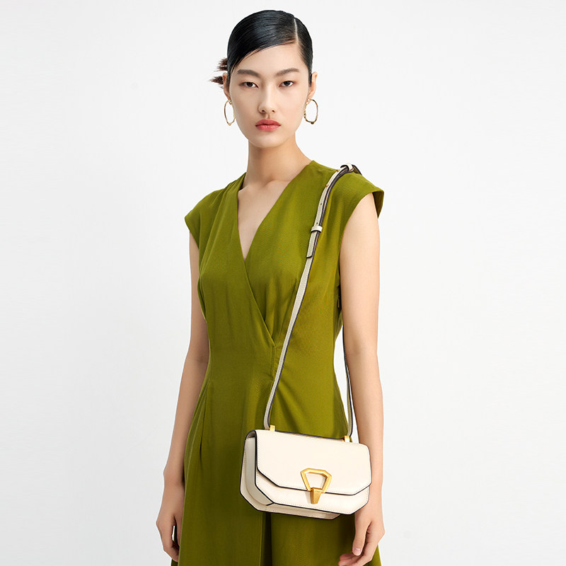 pld保兰德真皮2020新款贝壳单肩包 powerland保兰德女士包袋